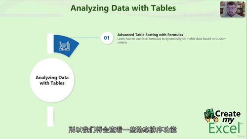 [中字] Excel 表格与数据透视表入门（中文字幕英文视频