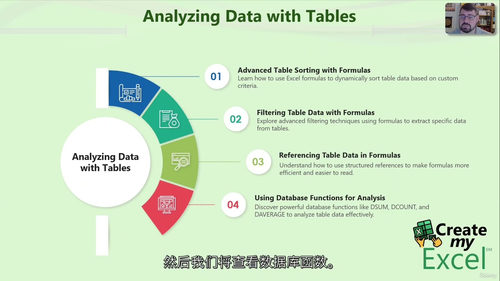 [中字] Excel 表格与数据透视表入门（中文字幕英文视频