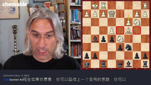 [中字]国王的卡拉什尼科夫西西里防御王（中文字幕英文视频教程