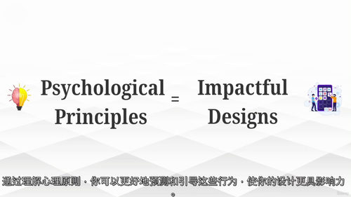 [中字] 数字设计心理学（中文字幕英文视频教程）