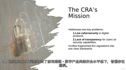 [中字]网络韧性法案（CRA）实用指南（中文字幕英文视频教程