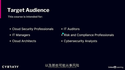[中字]ISC2 注册云安全专家（CCSP）认证备考课程（中