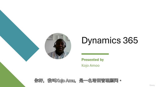 [中字] 实战学习：Dynamics 365 Sales 全