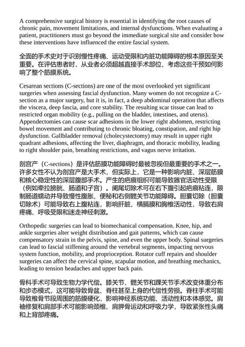 筋膜与关节过度活动障碍 蒂娜·J·王 医学博士 (中英对照电