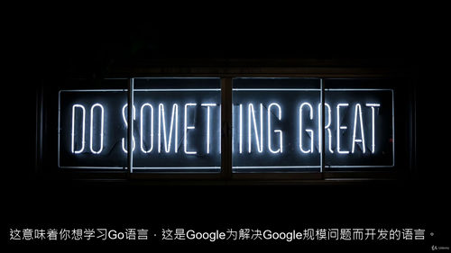 [中字] Go（Golang）编程实战：从入门到精通全课程（