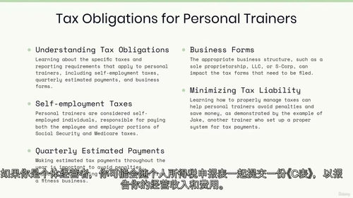 [中字] 优化你的健身业务 —— 私人教练税务攻略（中文字幕