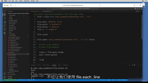 [中字] 全栈 Ruby 编程指南：从入门到实战（中文字幕英