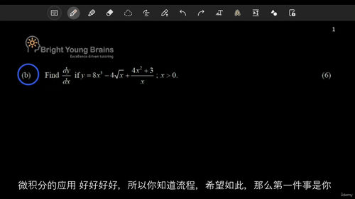 [中字]高中微积分应用课程（中文字幕英文视频教程）