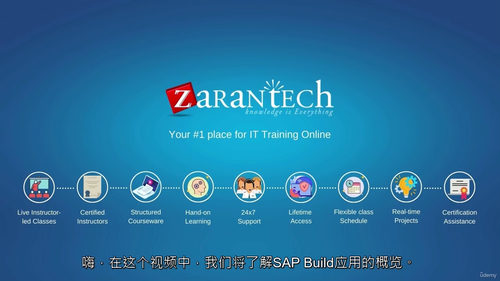 [中字] SAP Build Apps 零基础到实战精品课程