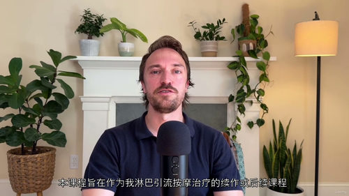 [中字]淋巴引流技术认证课程（中文字幕英文视频教程）