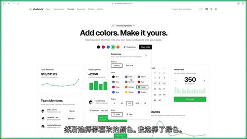 [中字] 基于 shadcn-ui 的流畅 Next.JS