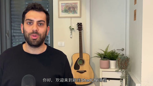 [中字] 基于 shadcn-ui 的流畅 Next.JS