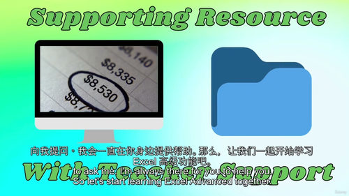 Excel 高级公式、函数与 VBA 宏精通课程​（中文字幕