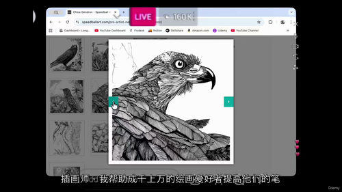 钢笔水墨雕刻风插画教程