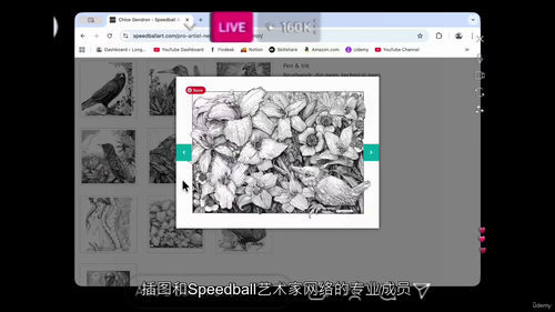 钢笔水墨雕刻风插画教程