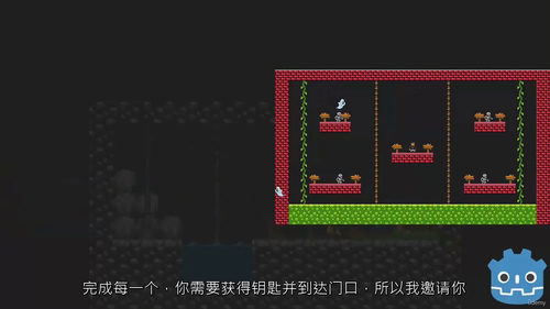 [中字]Godot 4.3 极简平台游戏开发指南（中文字幕英