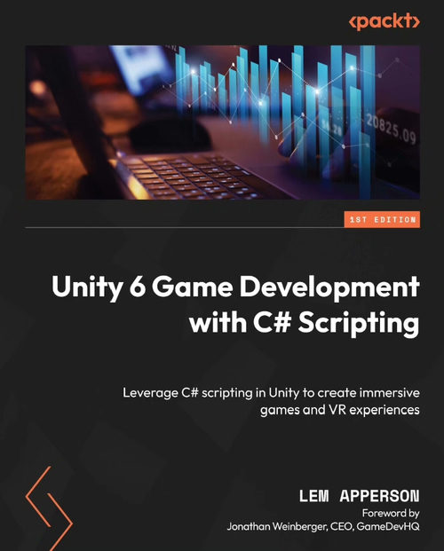 Unity 6 C# 脚本游戏开发 英文电子书