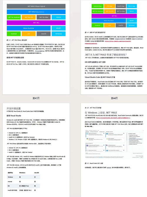 .NET MAUI 跨平台应用开发（第二版）（中英双版电子书