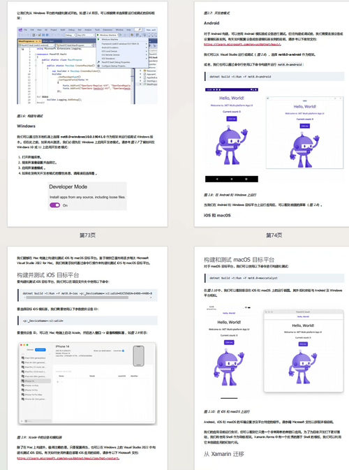 .NET MAUI 跨平台应用开发（第二版）（中英双版电子书