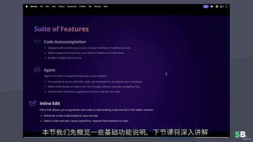 新手必备：Cursor AI 编程速成课（中文字幕英文视频教