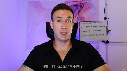 专注力掌控大师课——破解干扰,重塑思维主权 (中文字幕英文