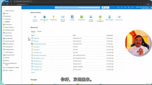 Azure云数据工程入门  (中文字幕英文视频教程)