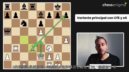 神秘阿拉平变例精讲:国际象棋进阶实战教程 (英文视频中文外挂