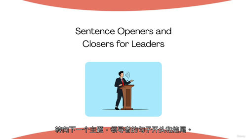 管理领导力商务英语实战