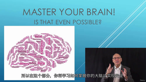 掌控思维:解锁大脑巅峰效能(中文字幕英文视频教程)