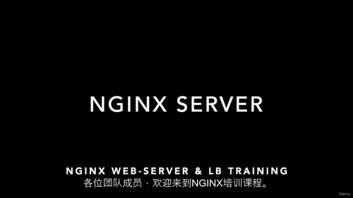 NGINX大师班 - 服务器与负载均衡器 (英文视频课程中文