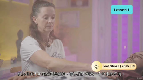 整体疗愈师认证课程 (中文字幕英文视频教程)