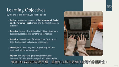 ESG英文视频教程(中字)