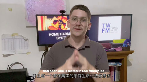 家庭和谐沟通体系：爸爸实用指南 (中文字幕英文视频教程)
