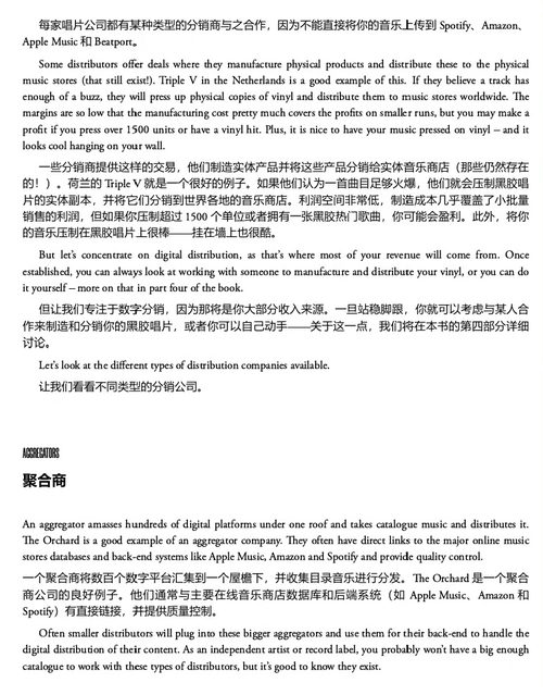 唱片运营实战指南：以唱片公司模式构建音乐事业 (中英双语版电