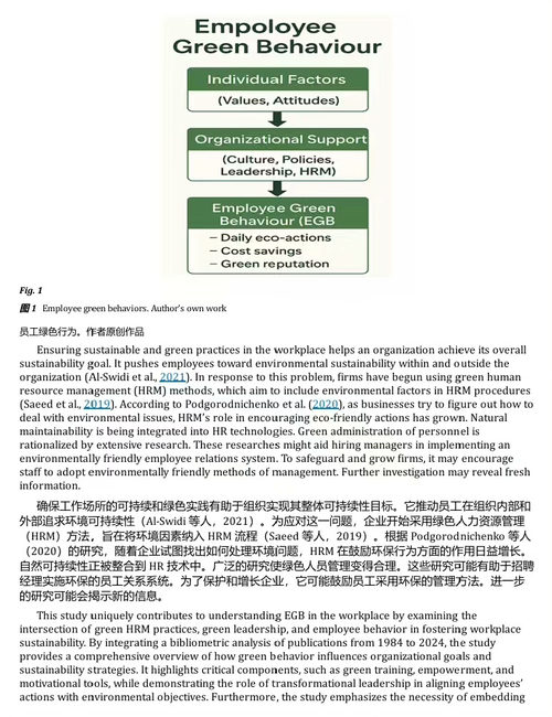 员工绿色行为:为可持续未来转型人力资源管理 (中英双语电子书