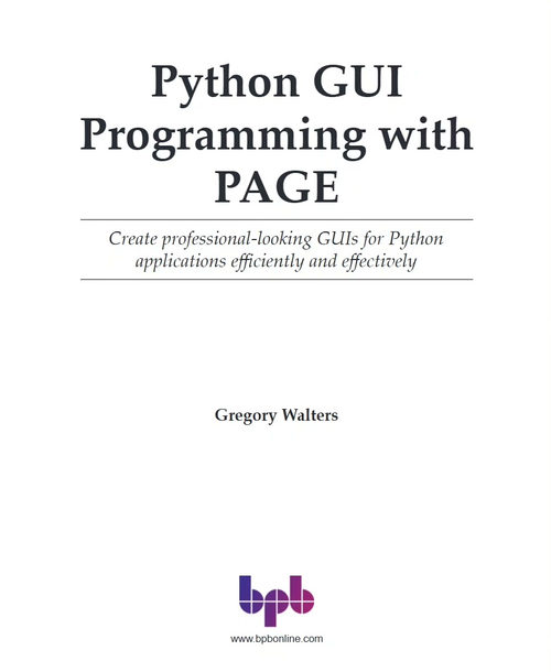 Python GUI 编程实战：使用 PAGE 高效构建专业