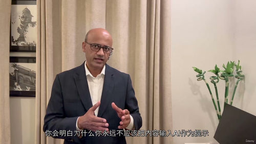 负责任的人工智能——伦理、治理与合规 (中文字幕英文视频教程