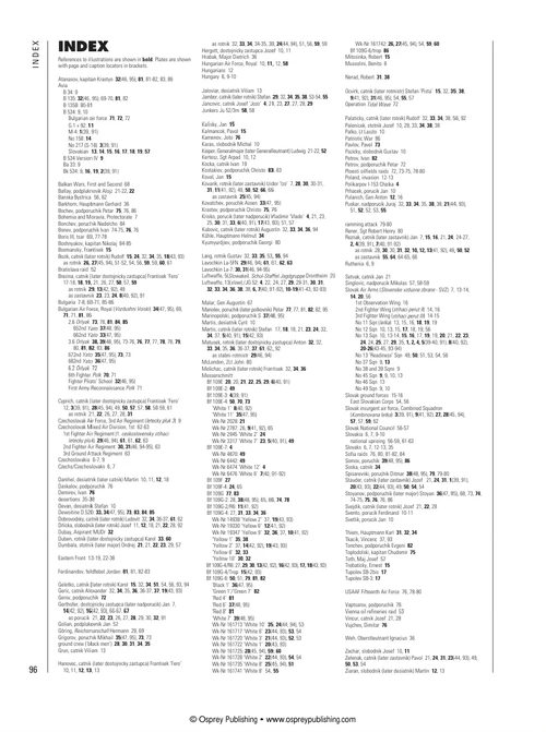 二战斯洛伐克和保加利亚王牌飞行员 朱里·拉伊利奇、斯特凡·博