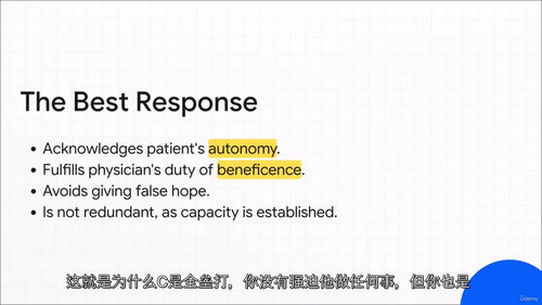 美国医师执照考试公共卫生 —— 伦理学 2025  (中文字