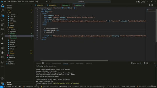 [中字] Python 与 Django 全栈开发实战训练营