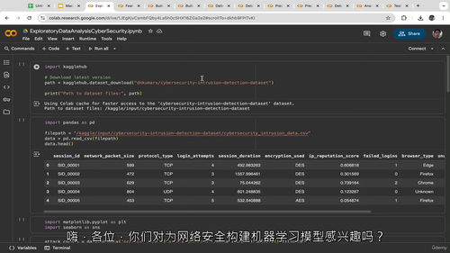 构建网络安全领域的机器学习与自然语言处理模型（中文字幕英文视