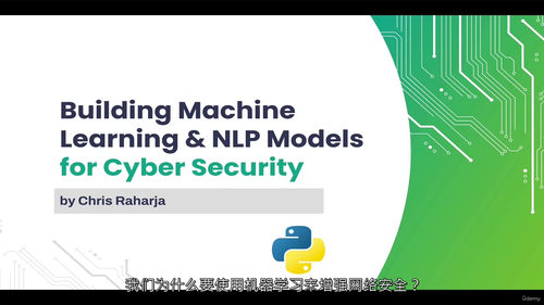 构建网络安全领域的机器学习与自然语言处理模型（中文字幕英文视
