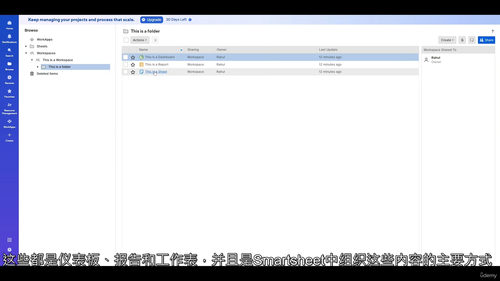 Smartsheet项目管理教程