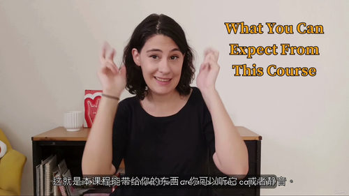 ASL Bridge 中级美国手语课程 (中文字幕英文视频