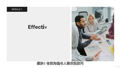 职场必备五大核心能力：高效沟通与综合素养提升课程  (中文字