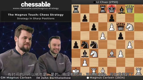 [中字] 马格努斯的国际象棋策略（中文字幕英文视频教程）