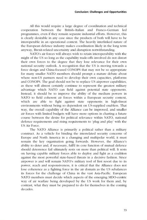北约空中力量的未来 贾斯汀·布朗克 (英文电子书)