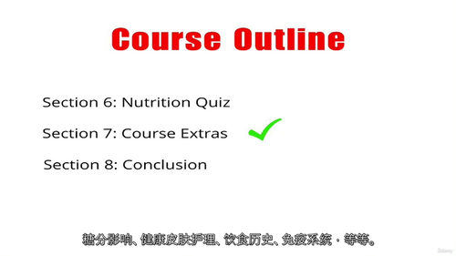 终极营养学视频课