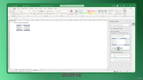 [中字] Excel 表格实战精通：高效数据处理指南（中文字