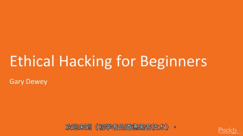 [中字] 从零到专家：网络安全渗透测试实战指南（中文字幕英文